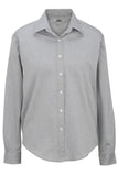 Pinpoint Oxford Shirt   Long Sleeve-DARK GREY