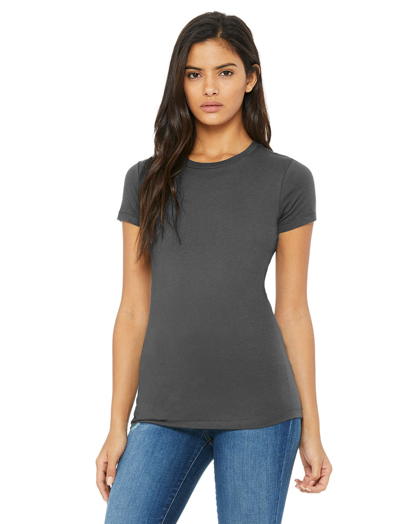 Bella + Canvas-6004-Slim Fit T Shirt-ASPHALT