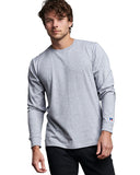 Russell Athletic-600LRUS-Cotton Classic Long Sleeve T Shirt-ATHLETIC HEATHER