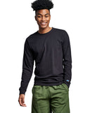 Russell Athletic-600LRUS-Cotton Classic Long Sleeve T Shirt-BLACK INK