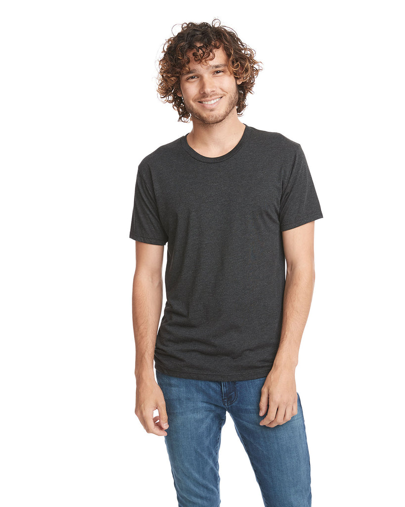 Next Level Apparel-6010-Triblend T Shirt-VINTAGE BLACK