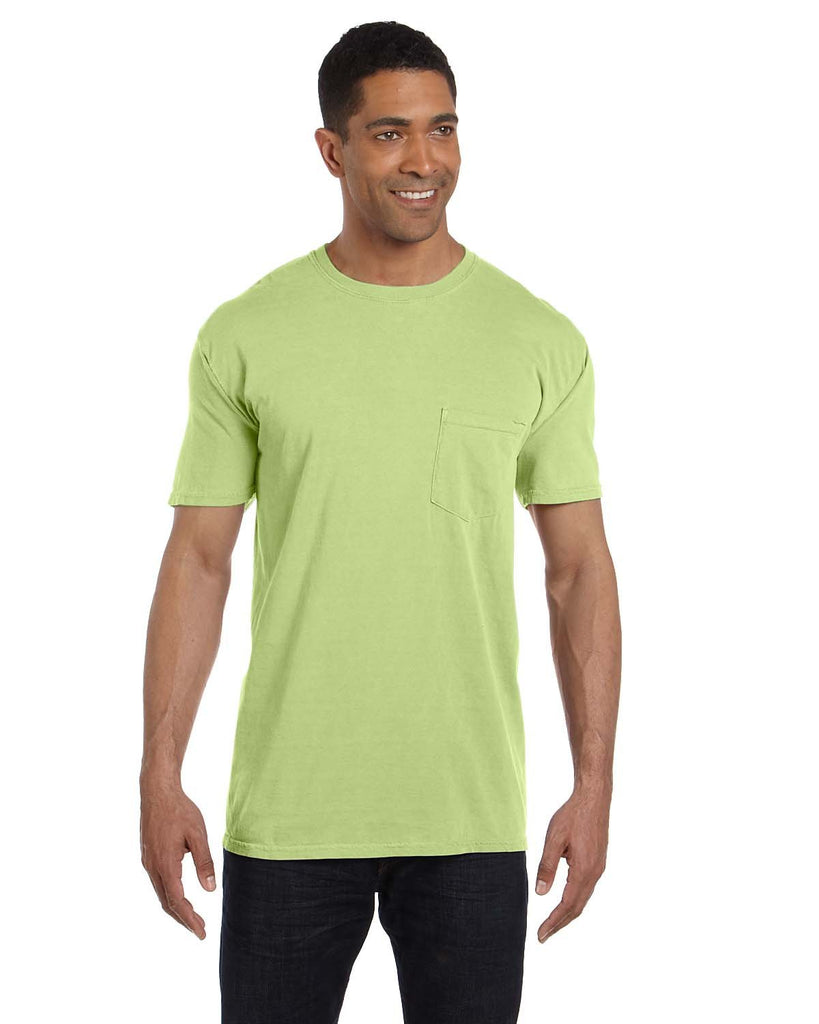 Comfort Colors-6030CC-Heavyweight Pocket T Shirt-CELADON