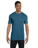 Comfort Colors-6030CC-Heavyweight Pocket T Shirt-TOPAZ BLUE