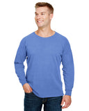 Comfort Colors-6054-Heavyweight Rs Oversized Long Sleeve T Shirt-FLO BLUE