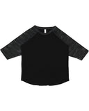 LAT-6130-Baseball T Shirt-BLACK/ STORM CMO