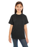 LAT-6180-Premium Jersey T Shirt-BLACK