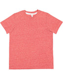 LAT-6191-Harborside Melange Jersey T Shirt-RED MELANGE