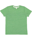 LAT-6191-Harborside Melange Jersey T Shirt-GREEN MELANGE