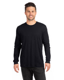 Next Level Apparel-6211NL-Cvc Long Sleeve T Shirt-BLACK