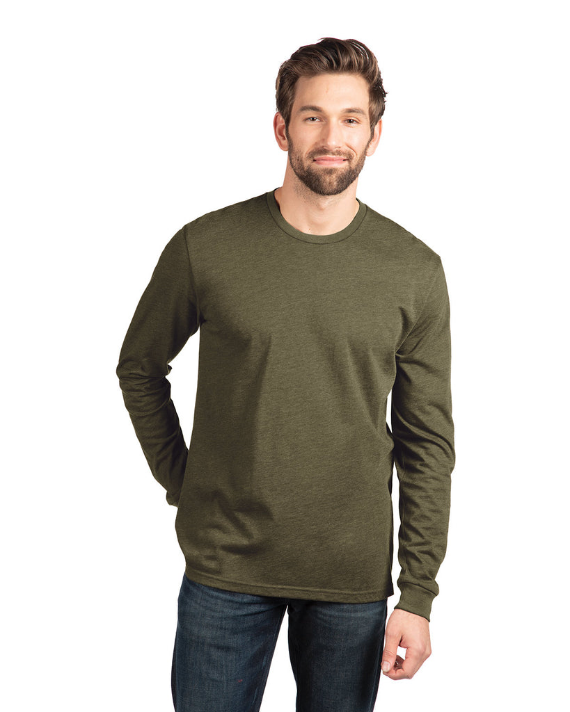Next Level Apparel-6211NL-Cvc Long Sleeve T Shirt-MILITARY GREEN