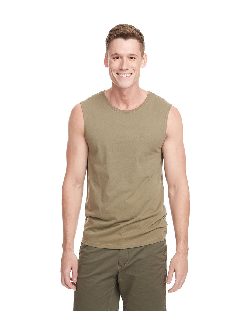 Next Level Apparel-6333-Muscle Tank-MILITARY GREEN