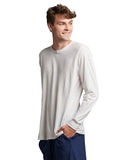 Russell Athletic-64LTTM-Essential Performance Long Sleeve T Shirt-WHITE