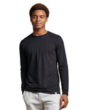 Russell Athletic-64LTTM-Essential Performance Long Sleeve T Shirt-BLACK