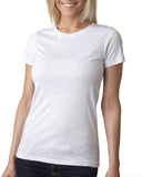 Next Level Apparel-6710-Triblend Crew-HEATHER WHITE