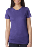 Next Level Apparel-6710-Triblend Crew-PURPLE RUSH