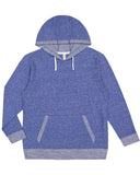 LAT-6779-Harborside Melange French Terry Hooded Sweatshirt-ROYAL MELANGE