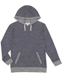 LAT-6779-Harborside Melange French Terry Hooded Sweatshirt-NAVY MELANGE