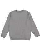 LAT-6925-Eleveated Fleece Sweatshirt-GRANITE HEATHER