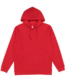 LAT-6926-Pullover Fleece Hoodie-RED