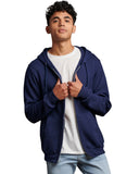 Russell Athletic-697HBM-Dri Power Full Zip Hooded Sweatshirt-NAVY