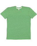 LAT-6991-Harborside Melange Jersey T Shirt-GREEN MELANGE