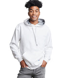 Russell Athletic-82ONSM-Cotton Classic Hooded Sweatshirt-WHITE