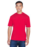 UltraClub-8400-Cool & Dry Sport T Shirt-RED