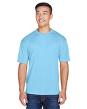 UltraClub-8400-Cool & Dry Sport T Shirt-COLUMBIA BLUE