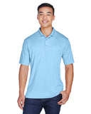 UltraClub-8405-Cool & Dry Sport Polo-COLUMBIA BLUE