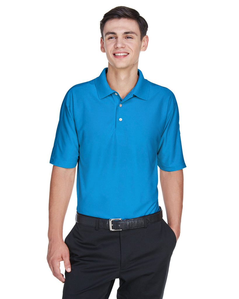 UltraClub-8415-Cool & Dry Elite Performance Polo-PACIFIC BLUE