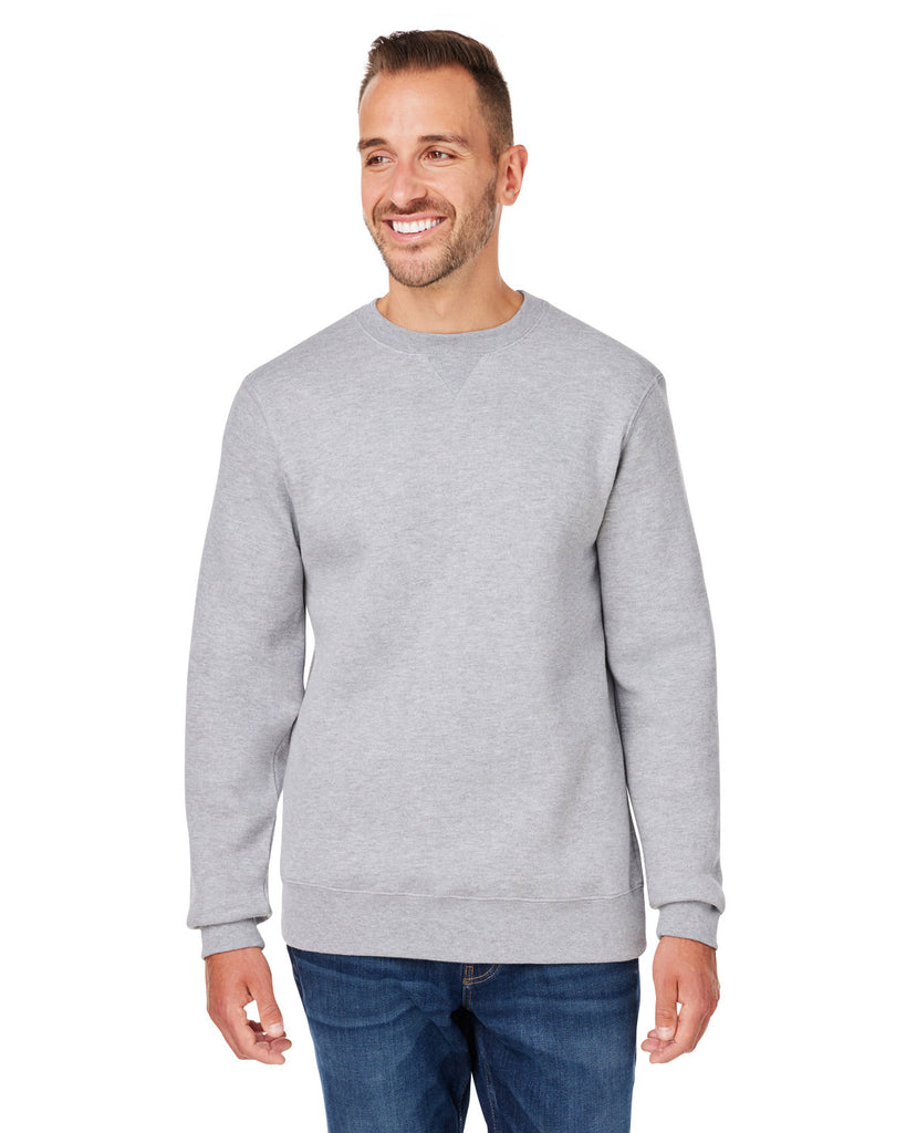 J America-8424JA-Premium Fleece Sweatshirt-OXFORD