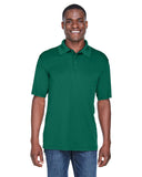 UltraClub-8425-Cool & Dry Sport Performance▀Interlock Polo-FOREST GREEN