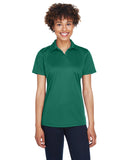 UltraClub-8425L-Cool & Dry Sport Performance Interlock Polo-FOREST GREEN