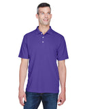 UltraClub-8445-Cool & Dry Stain Release Performance Polo-PURPLE