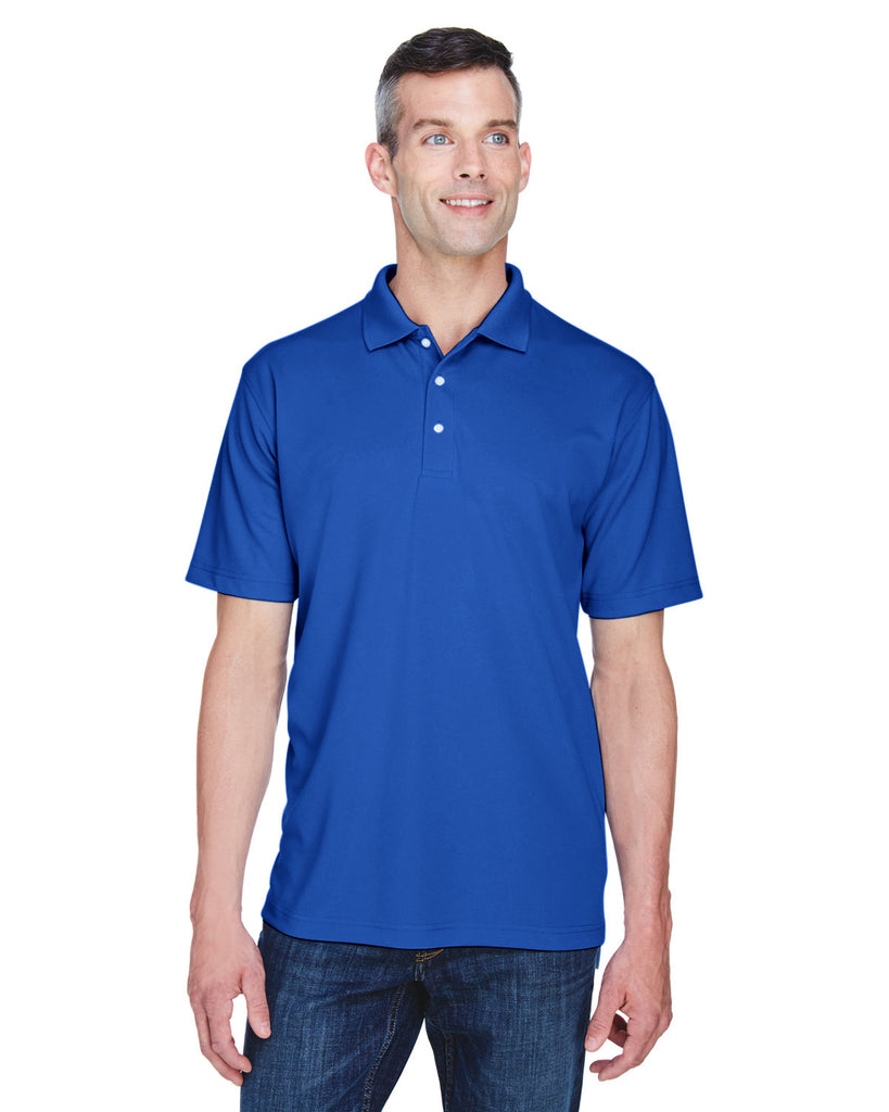 UltraClub-8445-Cool & Dry Stain Release Performance Polo-COBALT