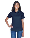 UltraClub-8445L-Cool & Dry Stain Release Performance Polo-NAVY