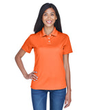 UltraClub-8445L-Cool & Dry Stain Release Performance Polo-ORANGE