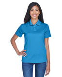 UltraClub-8445L-Cool & Dry Stain Release Performance Polo-PACIFIC BLUE