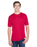 UltraClub-8620-Cool & Dry Basic Performance T Shirt-RED