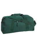 Liberty Bags-8806-Game Day Large Square Duffel-FOREST GREEN