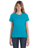 Anvil-880-Ladies Lightweight T-Shirt-CARIBBEAN BLUE