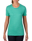 Anvil-880-Ladies Lightweight T-Shirt-HEATHER GREEN