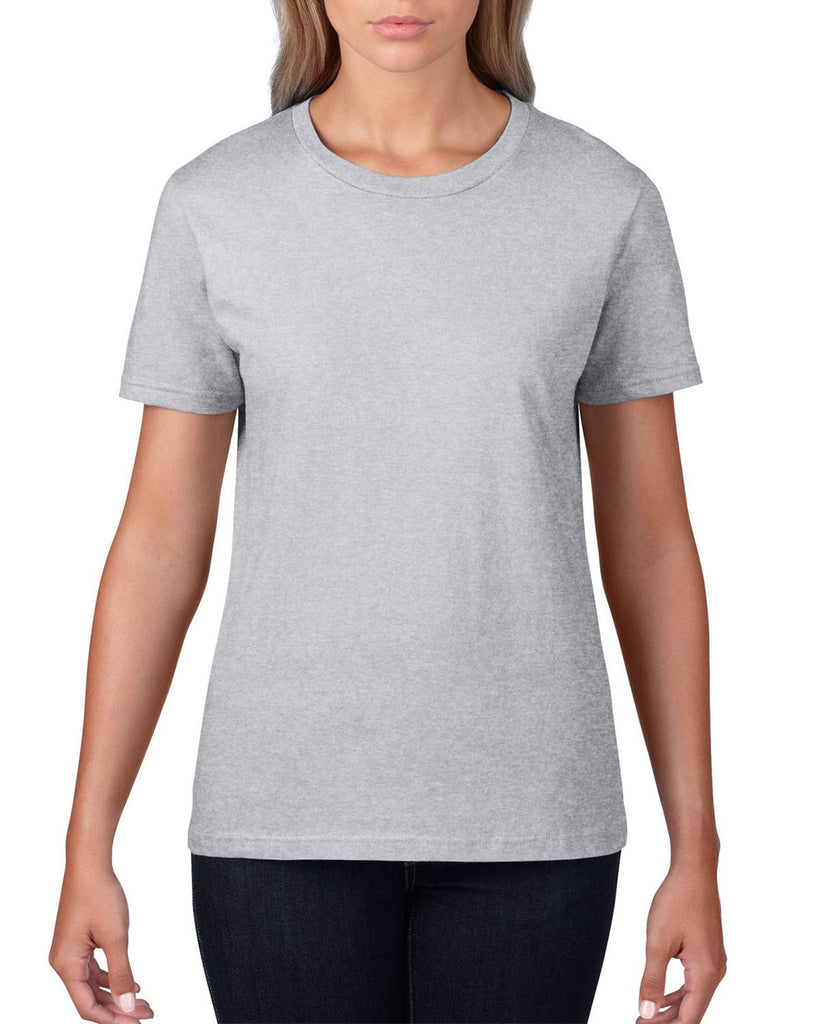 Anvil-880-Ladies Lightweight T-Shirt-HEATHER GREY