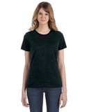 Anvil-880-Ladies Lightweight T-Shirt-BLACK