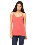 Bella + Canvas-8838-Slouchy Tank-RED TRIBLEND