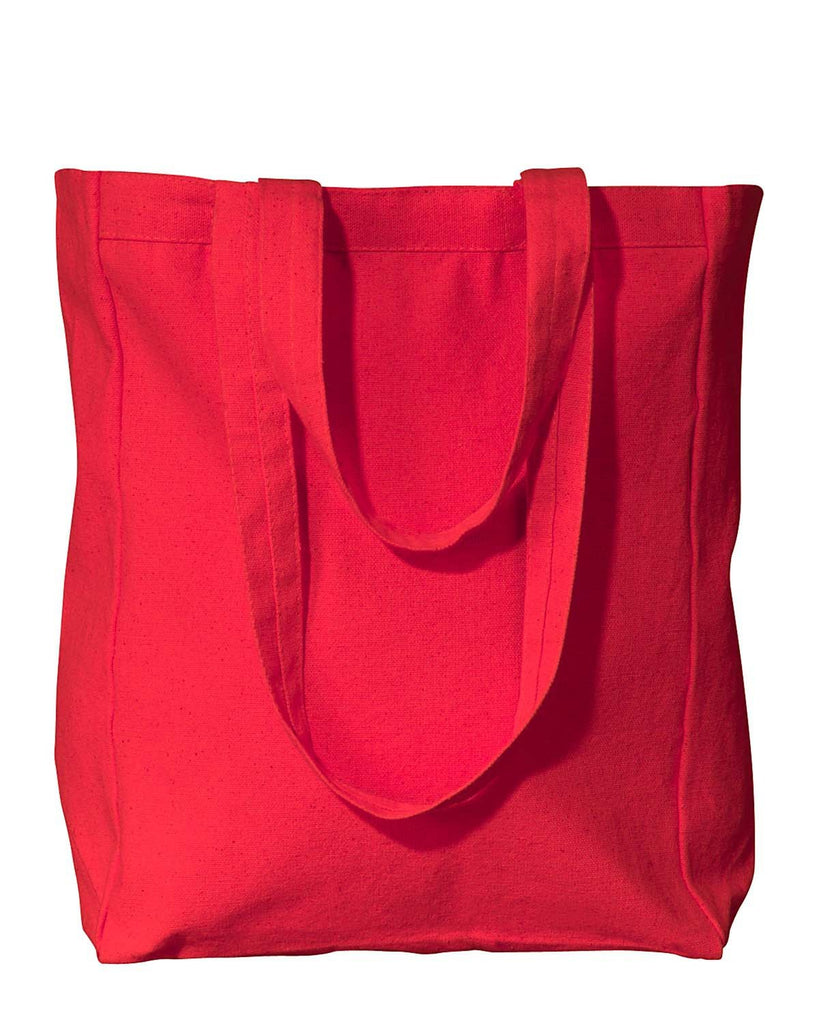Liberty Bags-8861-Susan Canvas Tote-RED