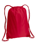 Liberty Bags-8881-Boston Drawstring Backpack-RED