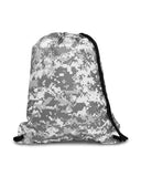 Liberty Bags-8881-Boston Drawstring Backpack-DIGITAL CAMO