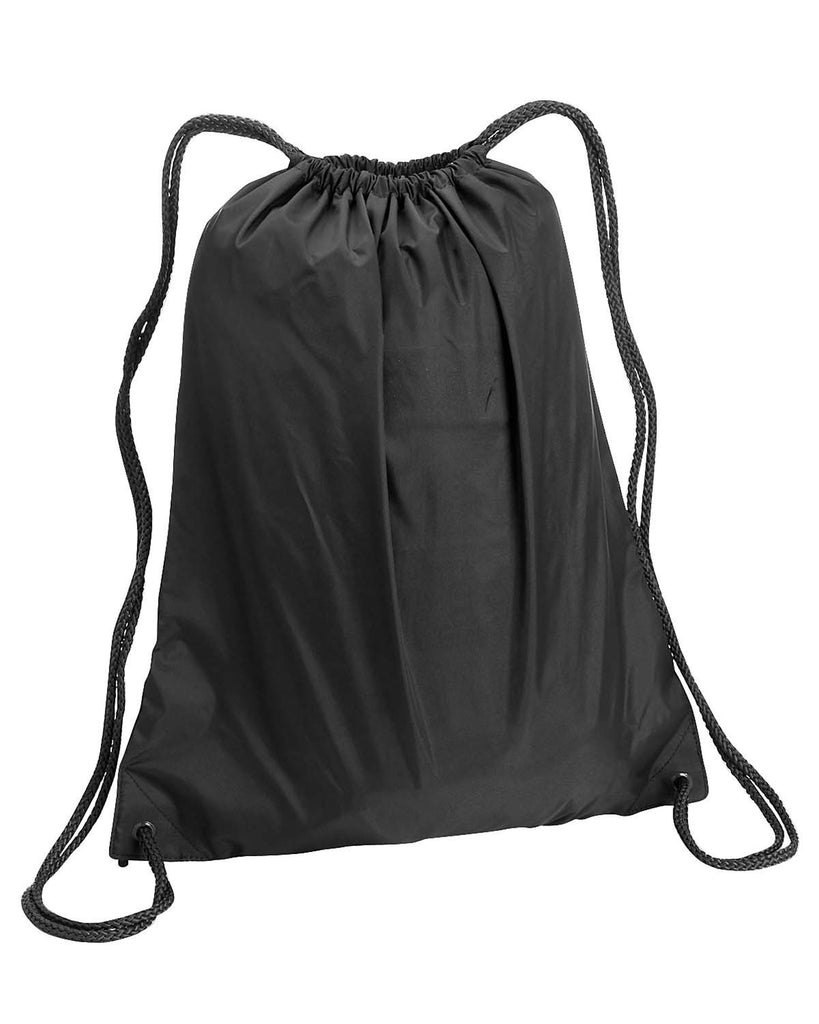 Liberty Bags-8882-Large▀Drawstring Backpack-BLACK