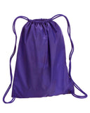Liberty Bags-8882-Large▀Drawstring Backpack-PURPLE